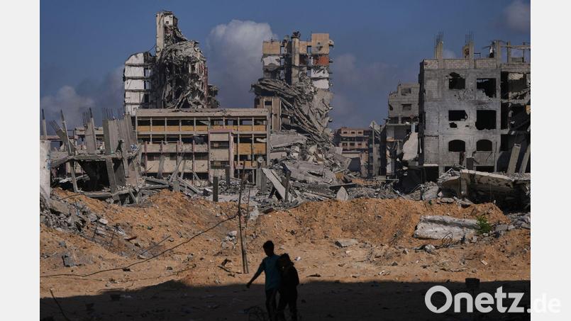 Die mühsam ausgehandelte Waffenruhe zwischen Israel und der islamistischen Terrororganisation Hamas trat am 10. Oktober in Kraft. (Symbolbild) Bild: Abdel Kareem Hana/AP/dpa