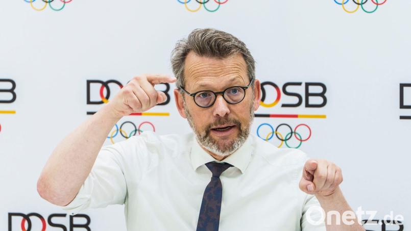 DOSB-Vorstandschef Otto Fricke sieht noch keine Vorentscheidung im Rennen um den nationalen Olympia-Kandidaten. (Archivbild) Bild: Andreas Arnold/dpa