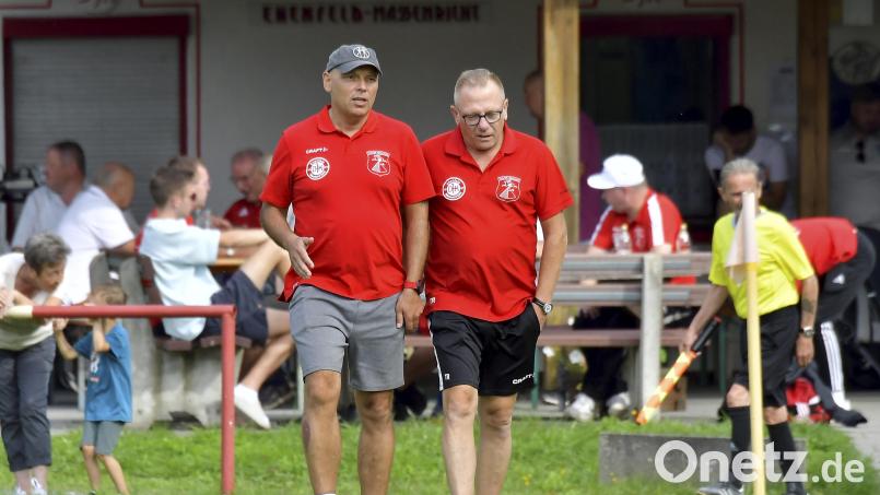 Oliver Lassmann (links) und Christian Helleder (rechts) gehen nun getrennte Wege. Während Lassmann sein Amt niederlegt, macht Helleder weiter. Archivbild: Hubert Ziegler