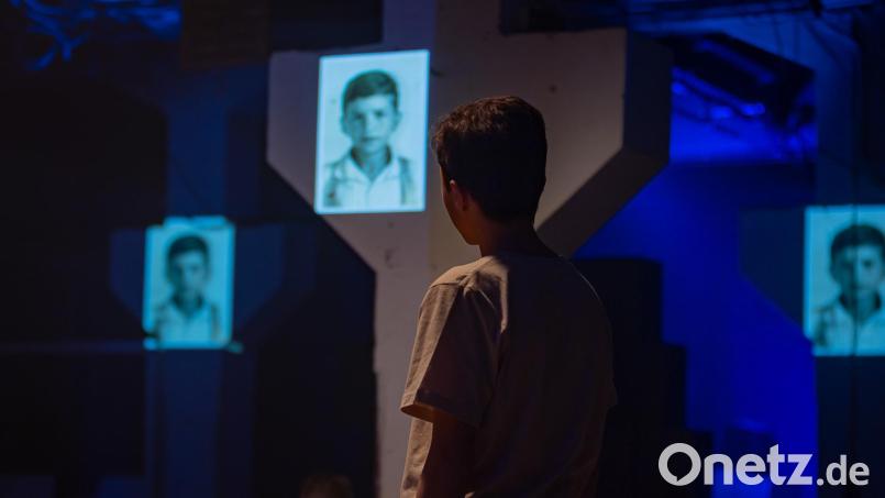 Am 14. November erinnert die Theateraufführung "Stimmen" in der Gedenkstätte Flossenbürg an die Verbrechen der NS-„Euthanasie“. Bild: Janina Ruthenkolk