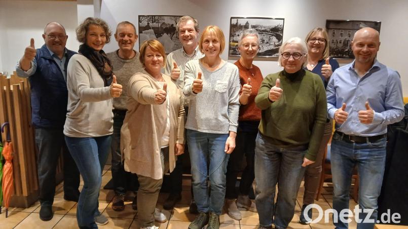 Die Kandidatenmannschaft will zielbewusst anpacken. Bild: Josef Söllner