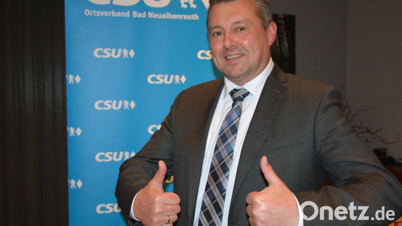 Christian Hebert will für die CSU-CWG am 8. März als neuer Bürgermeister für Bad Neualbenreuth gewählt werden. Seine CSU-Mannschaft steht geschlossen hinter ihm. Bild: jr