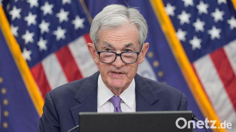 Hält KI nicht für eine Blase: Fed-Chef Powell. Bild: Manuel Balce Ceneta/AP/dpa