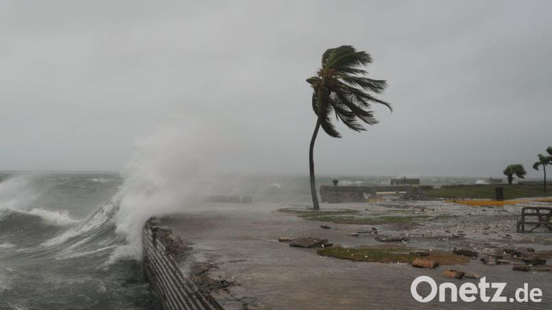 Wie Hurrikans bezeichnet werden, kann aus einer Liste entnommen werden. Bild: Matias Delacroix/AP/dpa