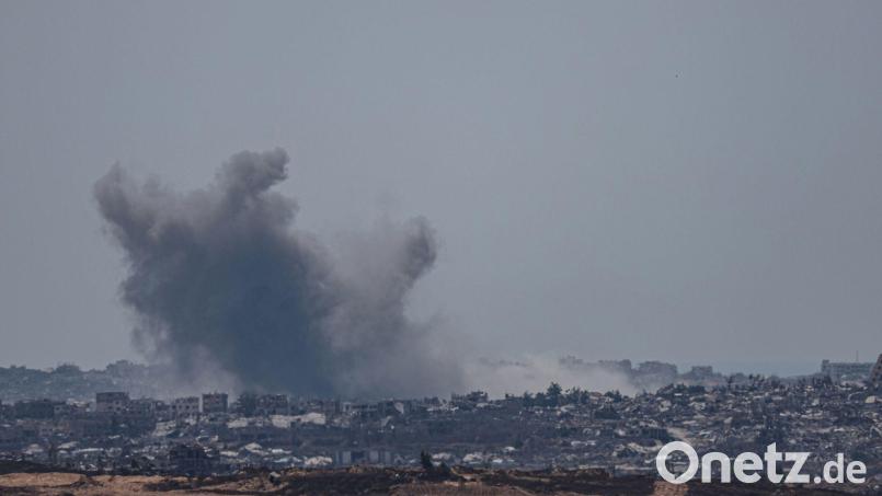 Israel soll erneut ein Ziel im Gazastreifen angegriffen haben. (Archivbild) Bild: Saeed Qaq/ZUMA Press Wire/dpa