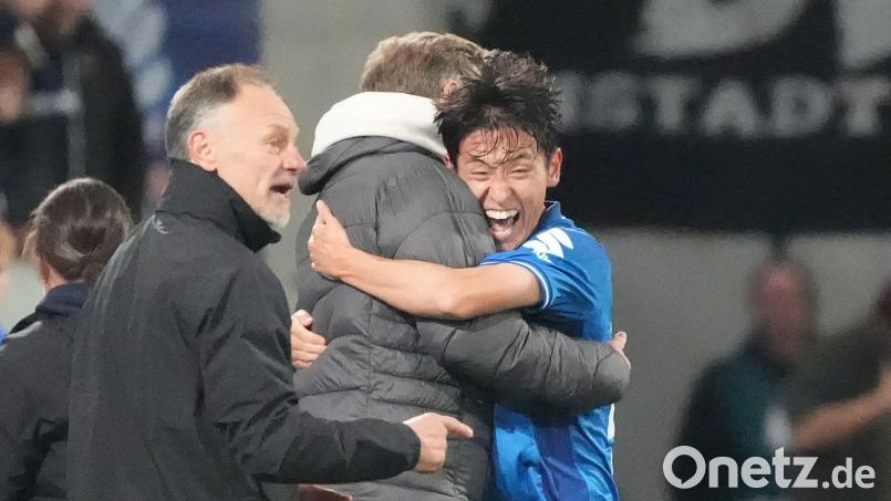 Der Darmstädter Hiroki Akiyama leitete das Darmstädter Torfestival gegen Schalke ein. Bild: Marc Schüler/dpa