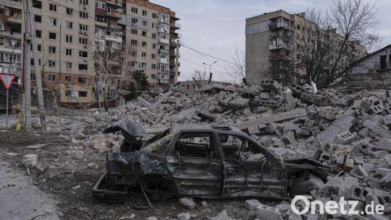 Die Stadt Pokrowsk ist seit Monaten umkämpft und schwer zerstört. (Archivbild) Bild: Iryna Rybakova/Ukrainian 93rd Mechanized brigade/AP/dpa