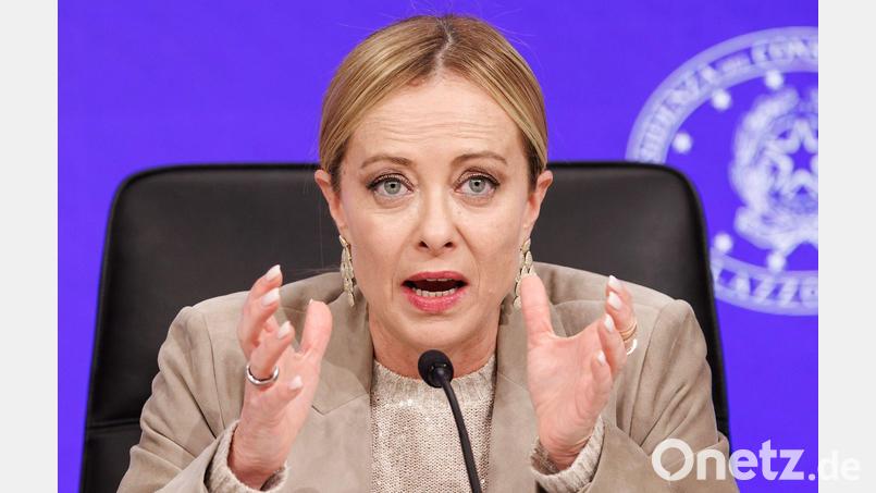 Italiens rechte Ministerpräsidentin Giorgia Meloni treibt den Umbau der Justiz voran. (Archivbild) Bild: Roberto Monaldo/LaPresse/AP/dpa