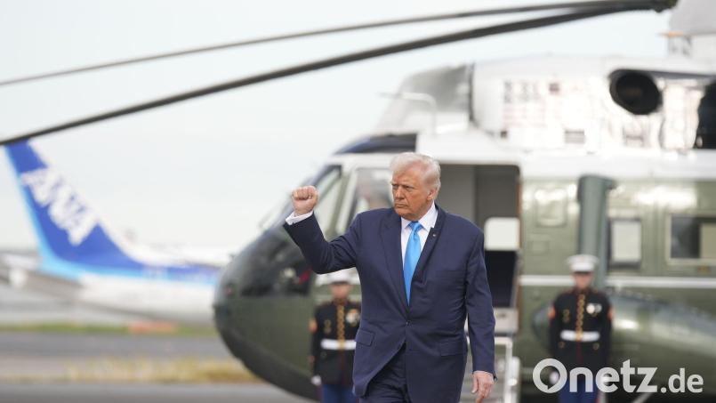 Trump hatte die Obergrenze für die Aufnahme von Flüchtlingen schon in seiner ersten Amtszeit deutlich reduziert. Bild: Mark Schiefelbein/AP/dpa