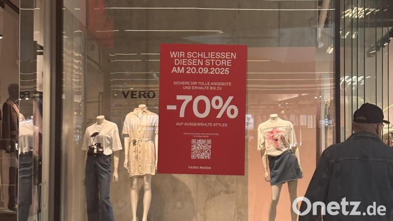 Die Vero-Moda-Filiale im NOC schließt am 20. September 2025. Bild: mcl