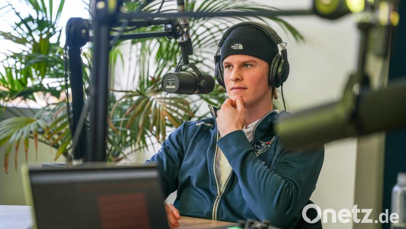 Noah Samanski war zu Gast in der neuen Folge des Podcasts "Powerplay". Bild: Marco Meier