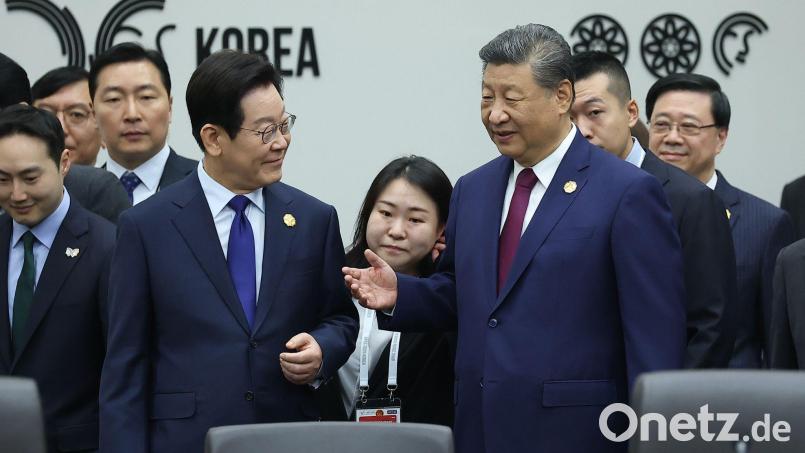 Chinas Präsident Xi forderte von den Apec-Partnern von mehr Zusammenarbeit. Bild: Uncredited/Yonhap/AP/dpa