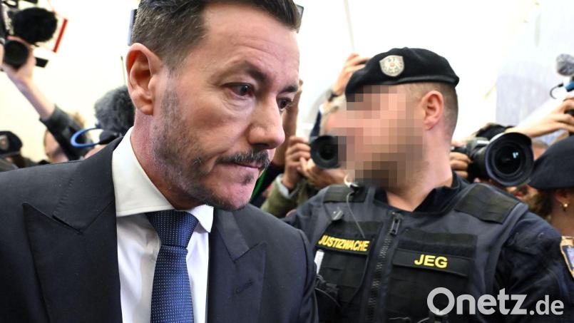 Wenige Wochen nach seinem ersten Prozess muss sich der Ex-Milliardär René Benko erneut vor Gericht verantworten Bild: Barbara Gindl/APA/dpa