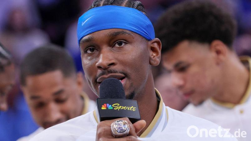 Wertvollster Spieler der vergangenen NBA-Saison: Shai Gilgeous-Alexander ist Berichten zufolge Opfer eines Einbruchs geworden. Bild: Nate Billings/AP/dpa