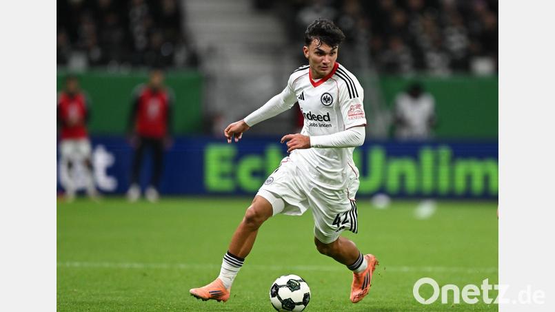 Eintracht-Profi Can Uzun fällt erst mal aus (Archivbild) Bild: Arne Dedert/dpa