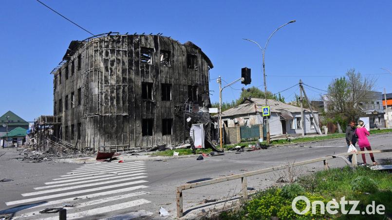 Russische Truppen rücken in Pokrowsk weiter vor. (Archivbild) Bild: Michael Shtekel/AP/dpa