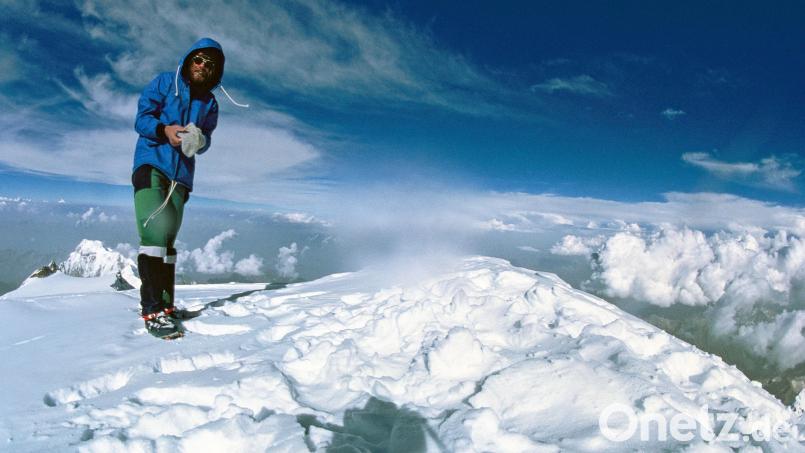 Reinhold Messner am Nanga Parbat. Archivbild: Reinhold Messner