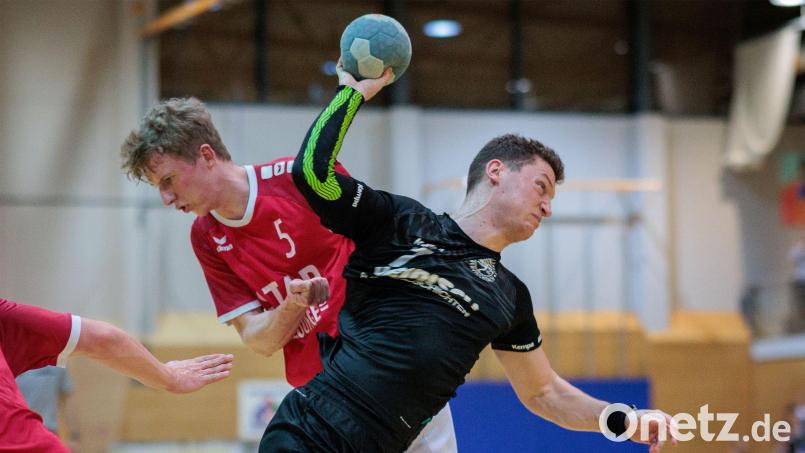 Jannik Uschold spielte am Samstag das letzte Mal zu Hause für den HV Oberviechtach. Er wechselt nach Regensburg. Bild: Günter Uschold