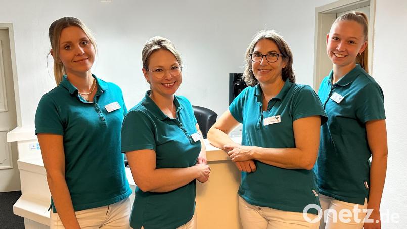 Das neue Praxisteam mit Birgitta Kigadye (Zweite von rechts) im ambulanten Zentrum St. Anna. Bild: St.-Anna-Krankenhaus