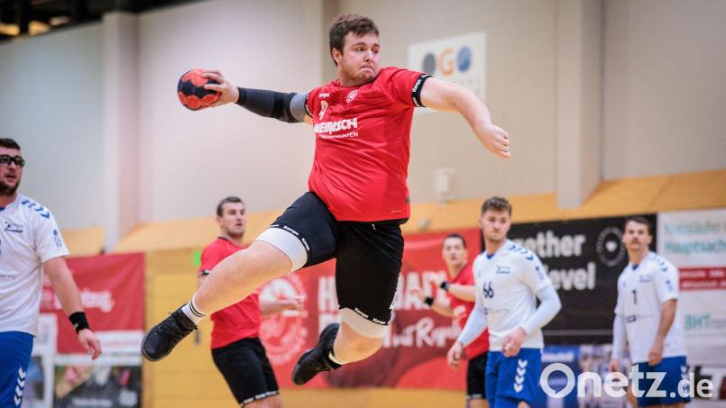 Luca Meier und der HV Oberviechtach siegten gegen den TV Wackersdorf. Bild: Günter Uschold