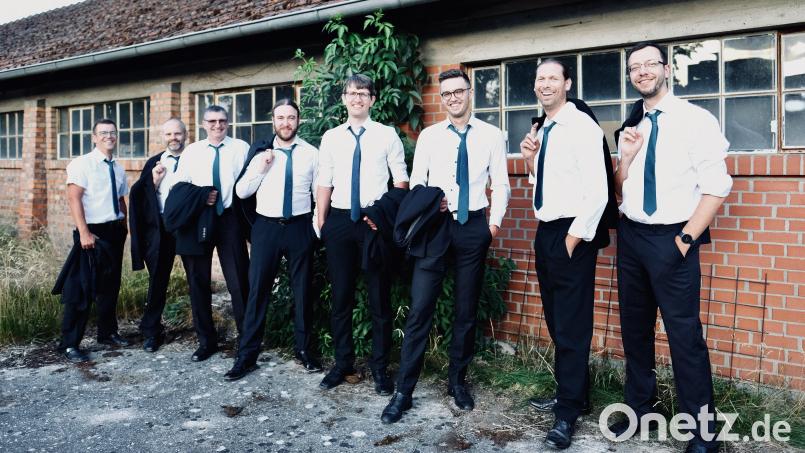 Das Männerensemble Sine Nomine besteht seit zehn Jahren und tritt am 8. November in einem zweiteiligen Jubiläumskonzert auf. Bild: Patrick Ehrich