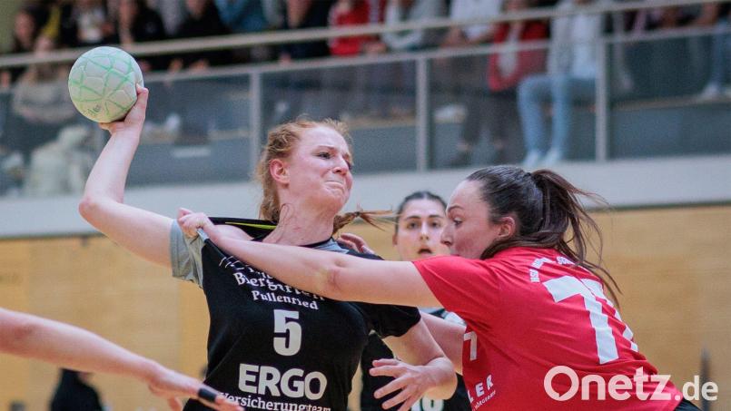 Magda Streit in Aktion: Die Oberviechtacher Handballerinnen wollen das letzte Saisonauswärtsspiel erfolgreich gestalte. Bild: Guenter Uschold