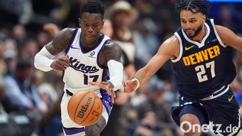 Der Einsatz stimmte bei Dennis Schröder, das Resultat nicht. Bild: David Zalubowski/AP/dpa