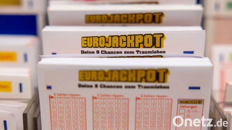 Rund 1,5 Millionen Euro gehen im Eurojackpot nach Bayern. (Symbolbild) Bild: Thomas Banneyer/dpa