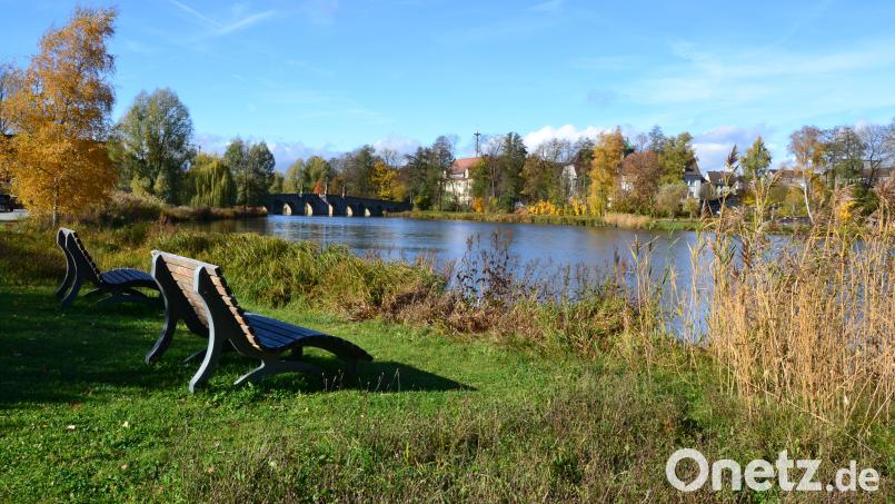 Aus dem Gelände der Landesgartenschau 2013 in Tirschenreuth ist der Fischhofpark geworden. Er dient heute als Freizeit- und Naherholungsgebiet. Bild: Thorsten Schreiber