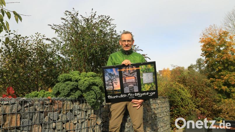 Andreas Schönberg hat seine schönsten Fichtelgebirgsmotive wieder zu einem großformatigen Kalender zusammengestellt. In diesem Jahr ist nun die zehnte Auflage erschienen. Bild: Michael Meier