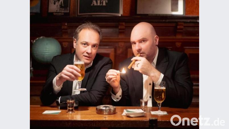 Comedy und politisches Kabarett mit René Sydow & Christian Miedreich. Bild: Steffen Suuck/exb