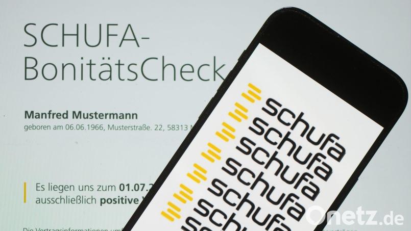 Wie lange darf die Schufa Negativ-Informationen speichern? (Archivbild) Bild: Sebastian Kahnert/dpa