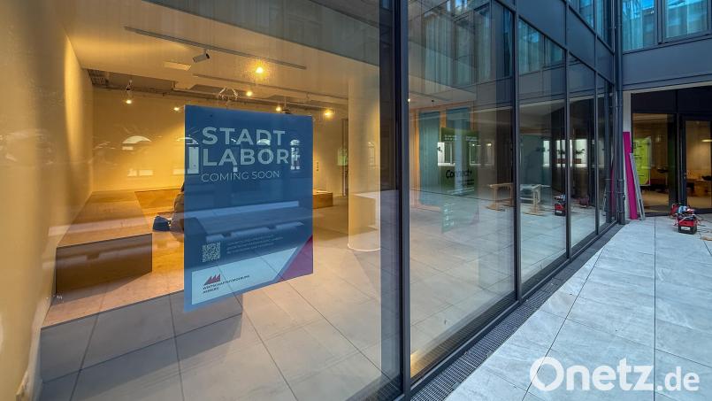 In der Passage in den "Drei Höfen" zieht das Stadtlabor plus ein. Damit wird der bisherige Standort, der sich genau gegenüber befindet, erweitert. Bild: Wolfgang Steinbacher