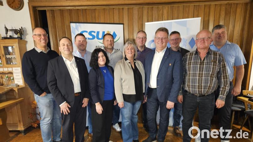 Die Kandidaten der CSU-Ortsverbände Teunz und Wildstein stehen fest. Bild: Adolf Hammer