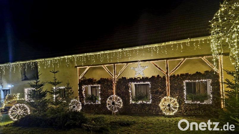 Die Beleuchtung an Gebäuden sorgt schon für die richtige Stimmung. Bild: Schloss Guteneck