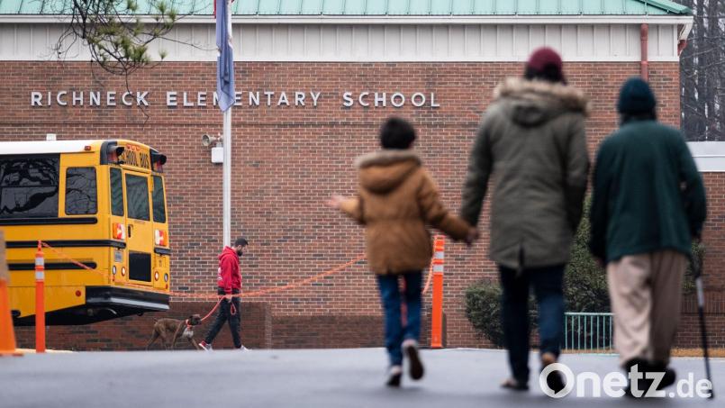 Ein Sechsjähriger hatte 2023 in einer Grundschule in Newport News auf seine Lehrerin geschossen. Archivbild: Billy Schuerman/The Virginian-Pilot via AP/dpa