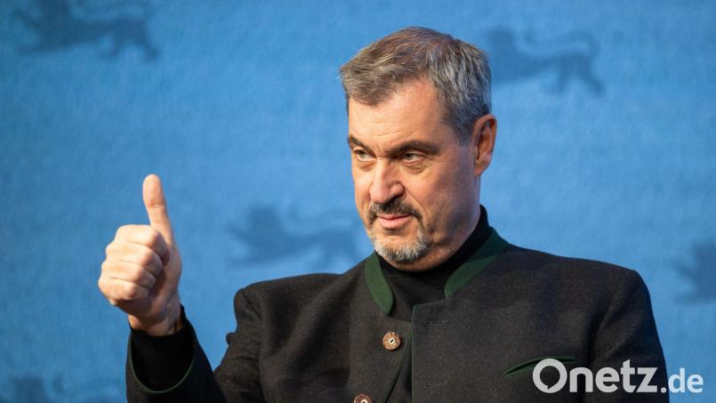 Radfahren und Schwimmen findet CSU-Chef Markus Söder heutzutage besser als Joggen. Bild: Silas Stein/dpa