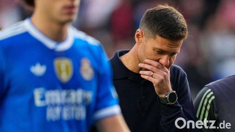 Zwei Spiele ohne Tor - spanische Medien kritisieren bereits Real-Coach Xabi Alonso. Bild: Manu Fernandez/AP/dpa