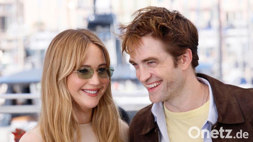 Jennifer Lawrence und Robert Pattinson bei der Premiere des Films in Cannes. (Archivbild) Bild: Joel C Ryan/Invision/AP/dpa