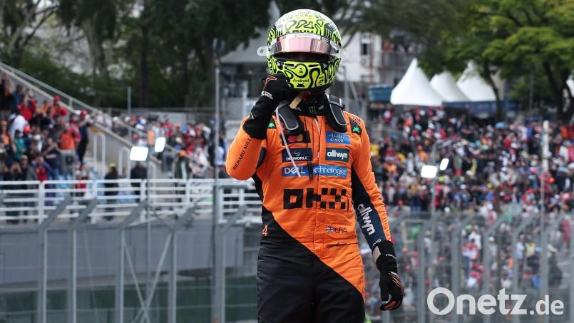 Für Lando Norris ist der WM-Titel ganz nah. Bild: Ettore Chiereguini/AP/dpa