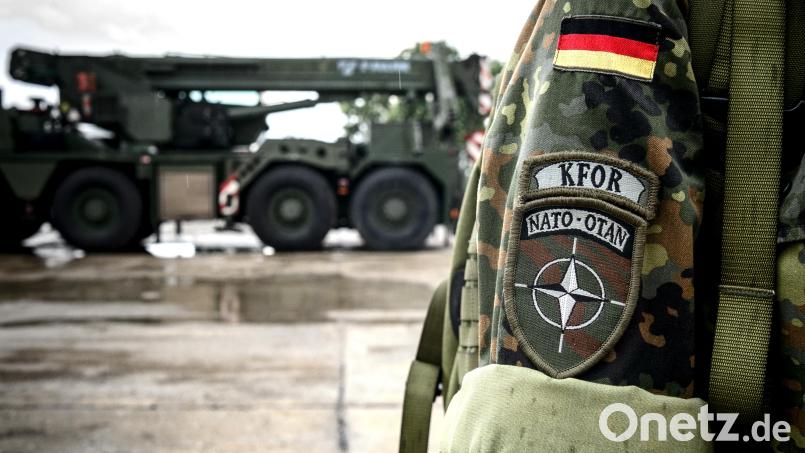 Bundeswehrsoldaten aus der Oberpfalz sind unter anderem im Kosovo an einer Mission beteiligt. Archivbild: Sina Schuldt/dpa