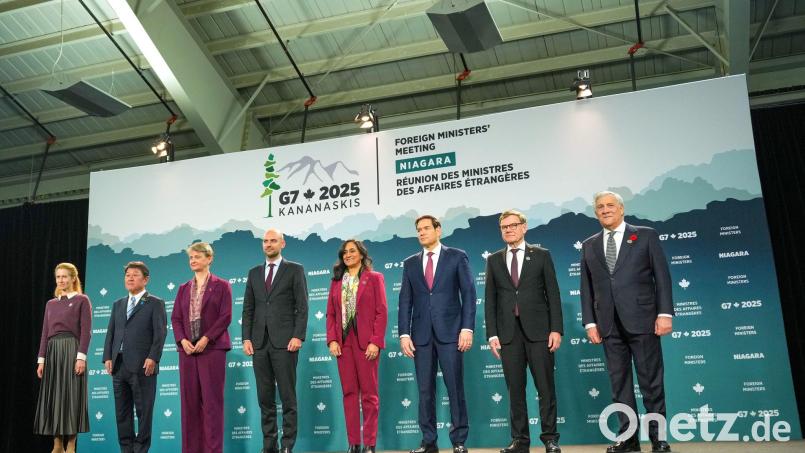 In der Abschlusserklärung zum G7-Außenministertreffen in Kanada wird China für seine Unterstützung Russlands kritisiert. Bild: Soeren Stache/dpa