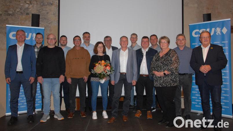 CSU Ortsverband Schmidmühlen nominiert Mathias Huger einstimmig zum Bürgermeisterkandidaten Bild: Josef Popp