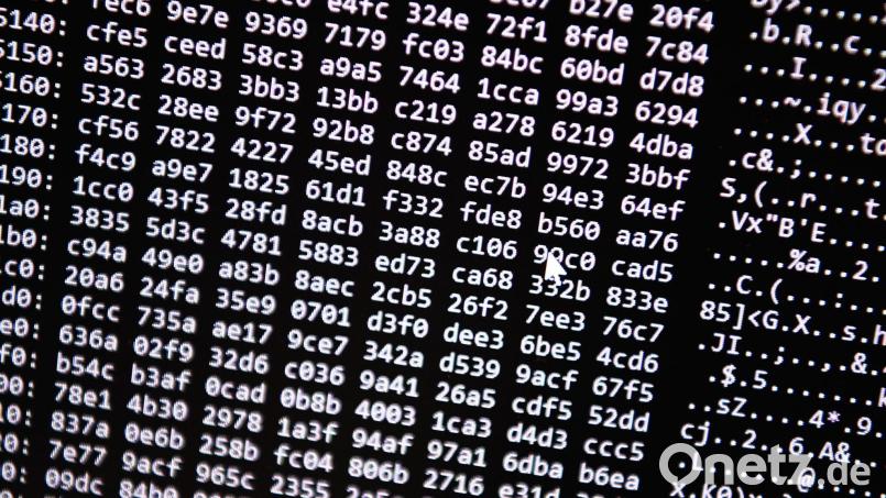 Täglich versuchen Kriminelle, etwa Behörden, Privatpersonen oder Unternehmen zu schädigen. (Illustration) Bild: Nicolas Armer/dpa