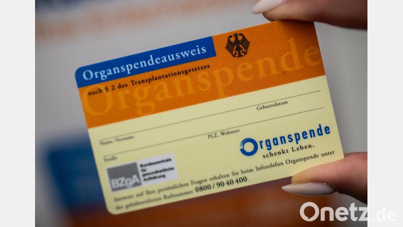 In vielen Fällen scheitert eine Organspende in Deutschland noch an einer fehlenden Zustimmung. Die Deutsche Stiftung Organtransplantation rät, die eigene Entscheidung zu dokumentieren - etwa mit einem Organspendeausweis. (Symbolbild) Bild: Michael Kappeler/dpa