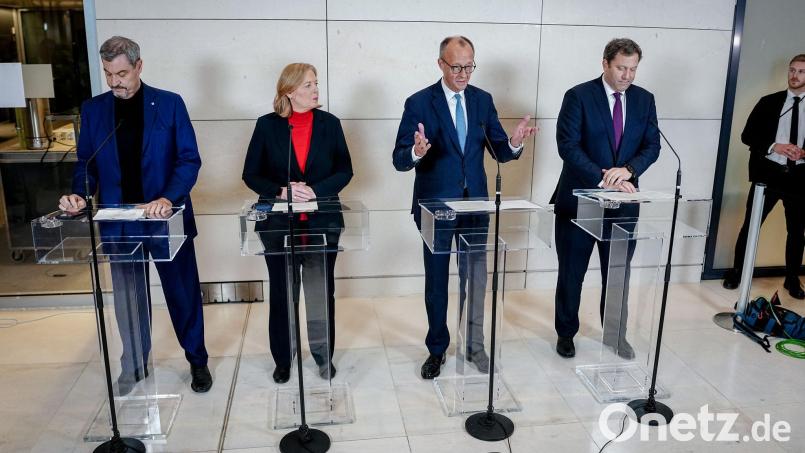 Kanzler Merz: „Ein starkes Deutschland braucht eine starke Wirtschaft.“ Bild: Kay Nietfeld/dpa