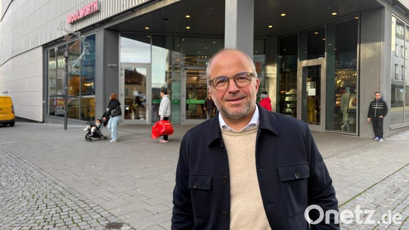 Dietmar Beutling will die Leerstände im Nordoberpfalz Center (NOC) verringern. Bild: Nils Ganzmann