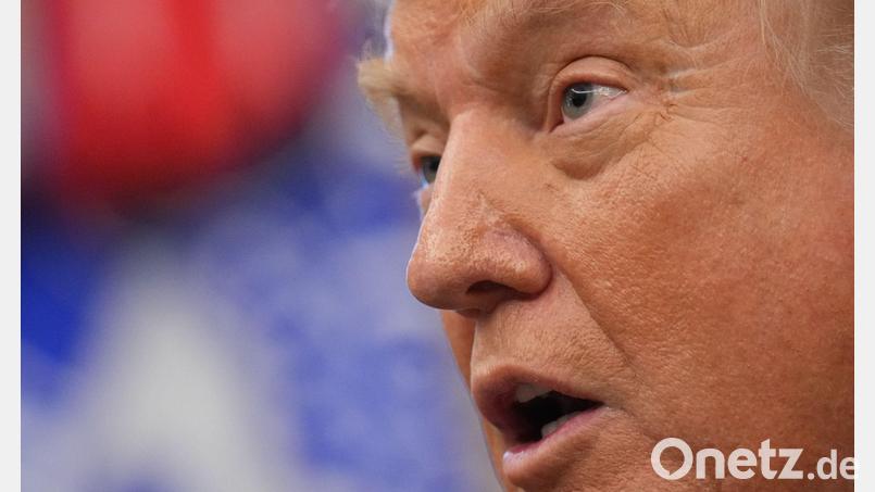 Für US-Präsident Trump ist der Fall Epstein noch nicht ausgestanden. (Archivbild) Bild: Jacquelyn Martin/AP/dpa