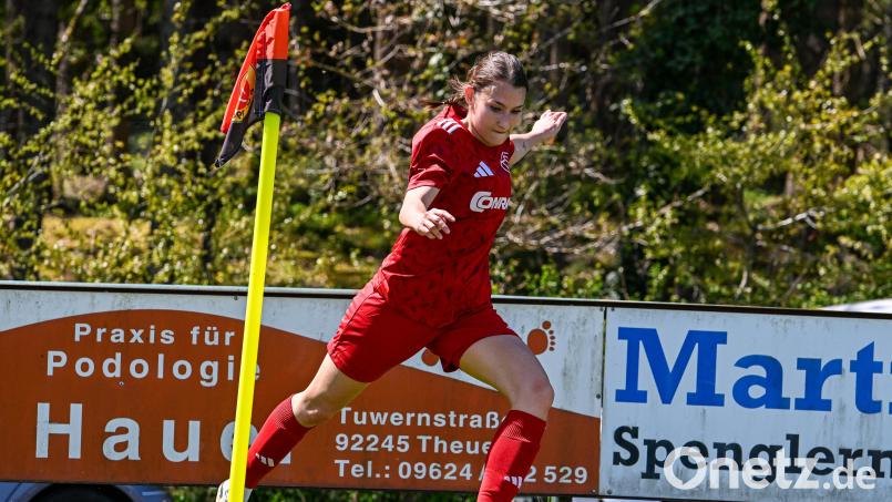 Für Marie Karpf und den TSV Theuern steht am Wochenende das Derby gegen den SC Regensburg an. Archivbild: Loeffler, Jonas