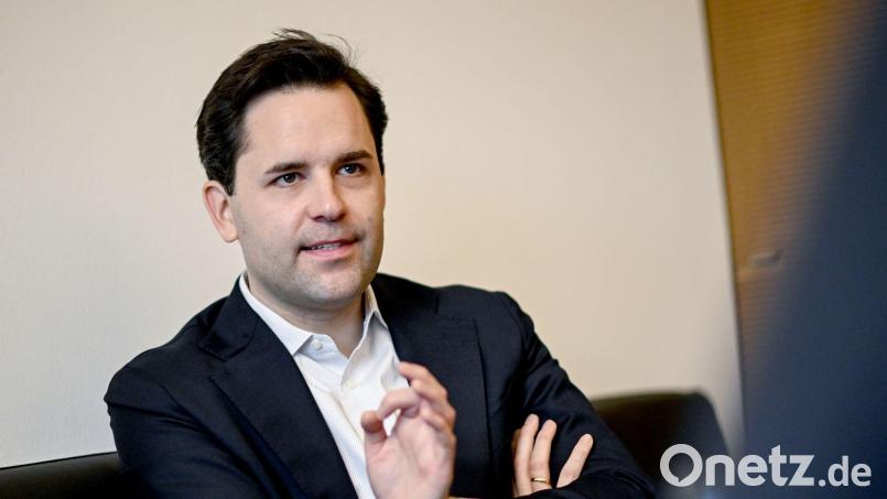 Der Chef der Jungen Union, Johannes Winkel. (Archivbild) Bild: Britta Pedersen/dpa